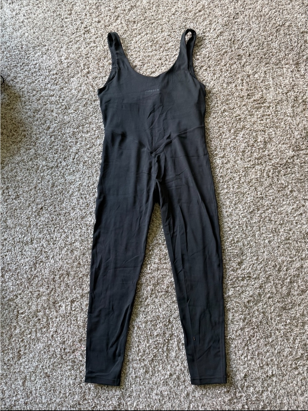 PARAGON Black Sleeveless Jumpsuit